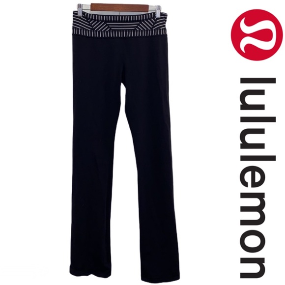 lululemon athletica Pants - Lululemon Groove Flare Reversible Yoga Pants